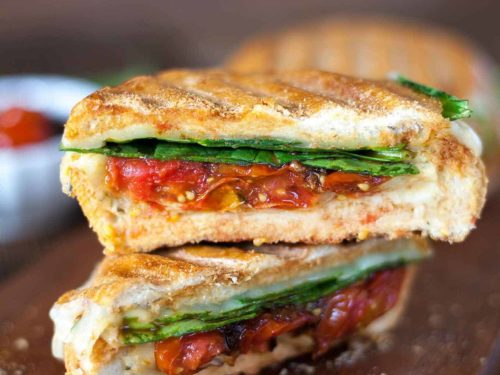 GRILLED VEGETABLE AND THREE CHEESE PANINI – Canada Genix